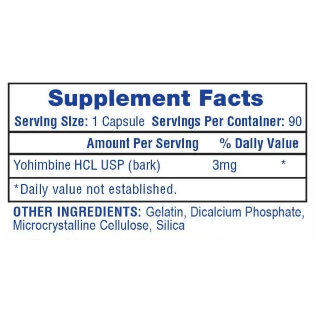 HI-TECH Yohimbina HCL