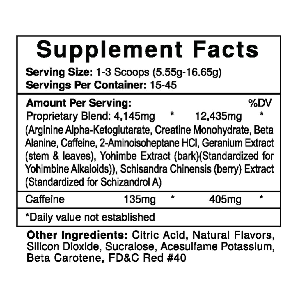 HI-TECH JACK3D – PRE WORKOUT (45 SERVICIOS)