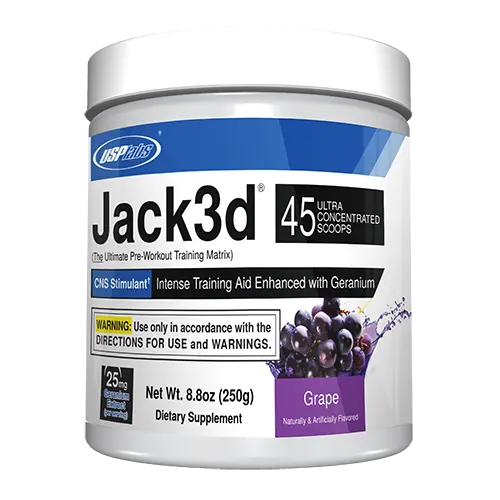 HI-TECH JACK3D – PRE WORKOUT (45 SERVICIOS)